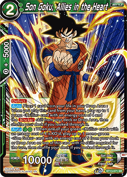 Son Goku, Allies in the Heart (Super Rare) [BT13-071] | Mindsight Gaming