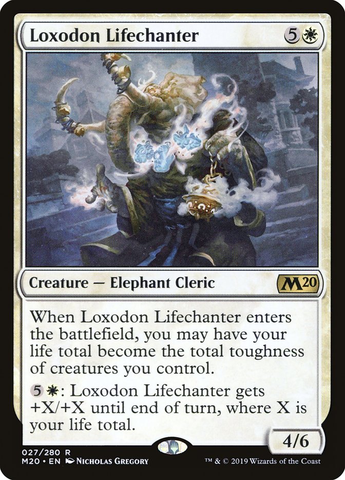 Loxodon Lifechanter [Core Set 2020] | Mindsight Gaming