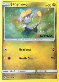 Jangmo-o (75/111) (Cosmos Holo) (EB Games Promo) [Sun & Moon: Crimson Invasion] | Mindsight Gaming