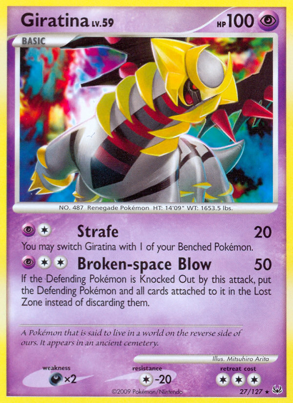 Giratina (27/127) [Platinum: Base Set] | Mindsight Gaming