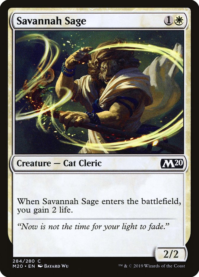 Savannah Sage [Core Set 2020] | Mindsight Gaming