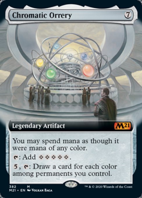 Chromatic Orrery (Extended Art) [Core Set 2021] | Mindsight Gaming