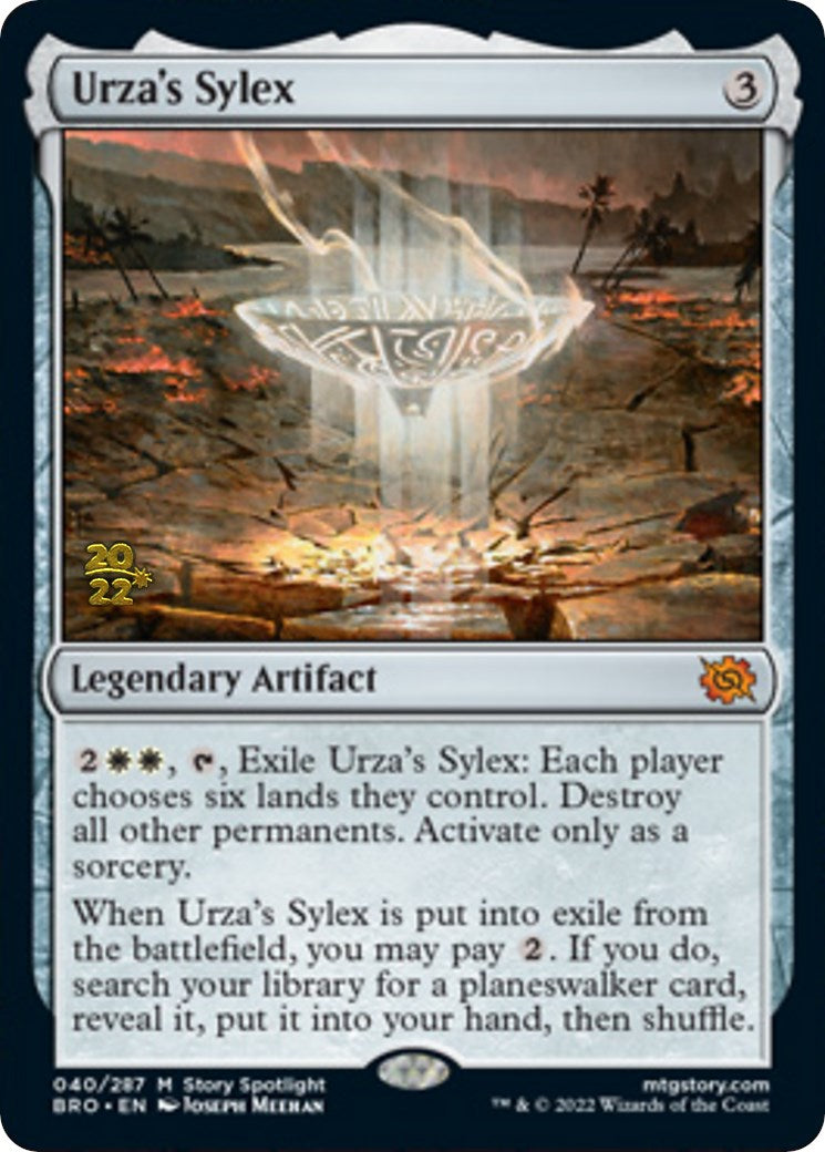 Urza's Sylex [The Brothers' War: Prerelease Promos] | Mindsight Gaming