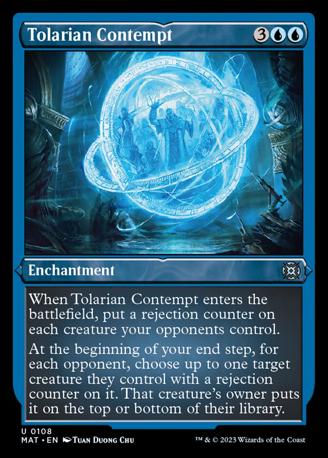 Tolarian Contempt (Foil Etched) [March of the Machine: The Aftermath] | Mindsight Gaming