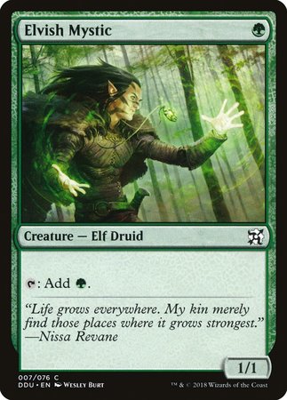 Elvish Mystic [Duel Decks: Elves vs. Inventors] | Mindsight Gaming