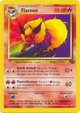 Flareon (19/64) [Jungle Unlimited] | Mindsight Gaming