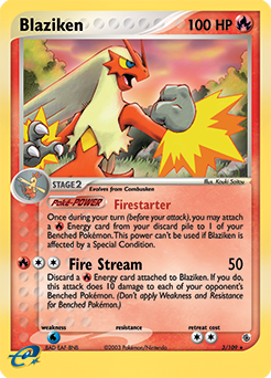 Blaziken (3/109) [EX: Battle Stadium] | Mindsight Gaming