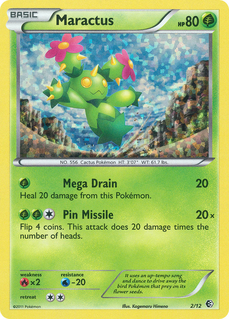 Maractus (2/12) [McDonald's Promos: 2011 Collection] | Mindsight Gaming