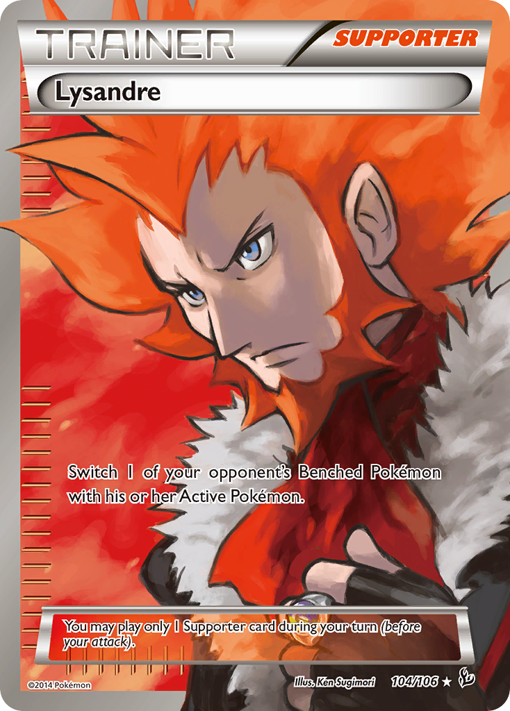 Lysandre (104/106) [XY: Flashfire] | Mindsight Gaming