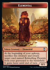 Elemental (018) // Copy Double-sided Token [Streets of New Capenna Commander Tokens] | Mindsight Gaming