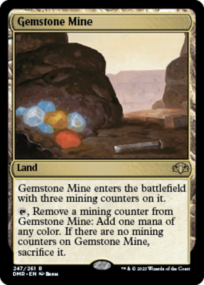 Gemstone Mine [Dominaria Remastered] | Mindsight Gaming