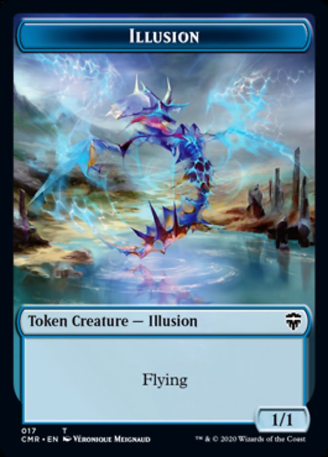 Illusion // Plant Token [Commander Legends Tokens] | Mindsight Gaming