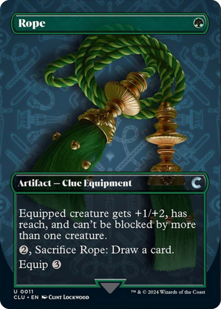 Rope (Borderless) [Ravnica: Clue Edition] | Mindsight Gaming