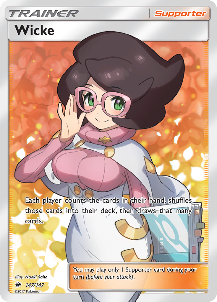 Wicke (147/147) [Sun & Moon: Burning Shadows] | Mindsight Gaming