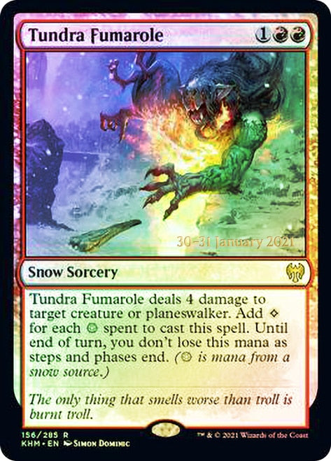 Tundra Fumarole  [Kaldheim Prerelease Promos] | Mindsight Gaming