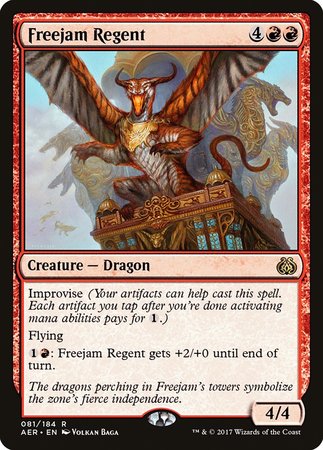 Freejam Regent [Aether Revolt] | Mindsight Gaming