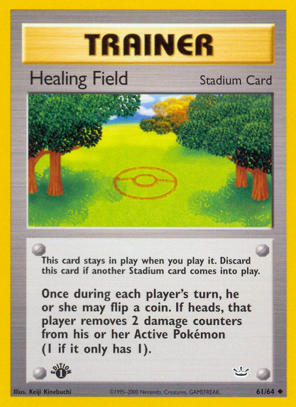 Healing Field (61/64) [Neo Revelation 1st Edition] | Mindsight Gaming