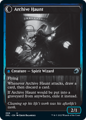 Overwhelmed Archivist // Archive Haunt [Innistrad: Double Feature] | Mindsight Gaming