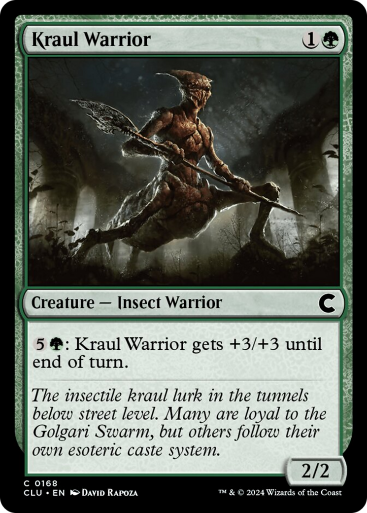 Kraul Warrior [Ravnica: Clue Edition] | Mindsight Gaming