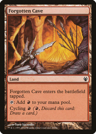 Forgotten Cave [Duel Decks: Izzet vs. Golgari] | Mindsight Gaming