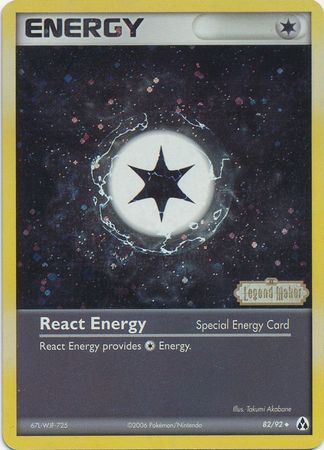 React Energy (82/92) (Stamped) [EX: Legend Maker] | Mindsight Gaming