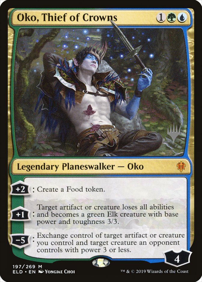 Oko, Thief of Crowns (Promo Pack) [Throne of Eldraine Promos] | Mindsight Gaming