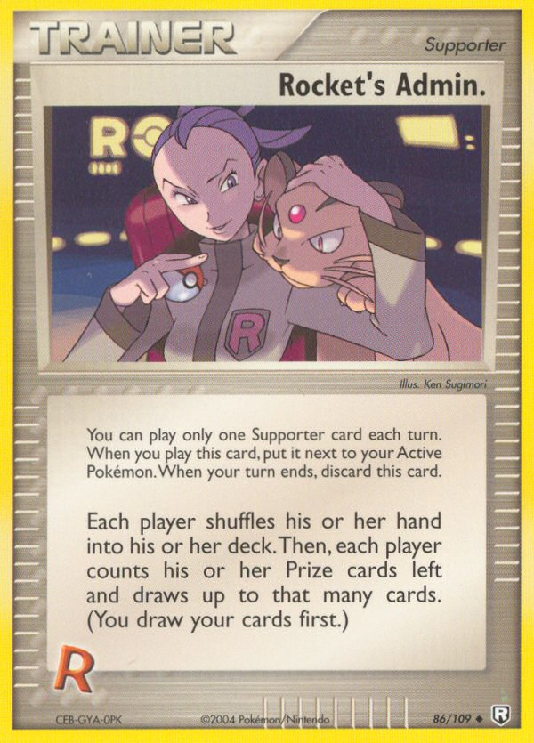 Rocket's Admin. (86/109) [EX: Team Rocket Returns] | Mindsight Gaming