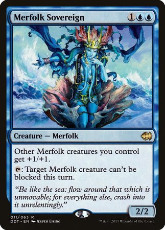 Merfolk Sovereign [Duel Decks: Merfolk vs. Goblins] | Mindsight Gaming