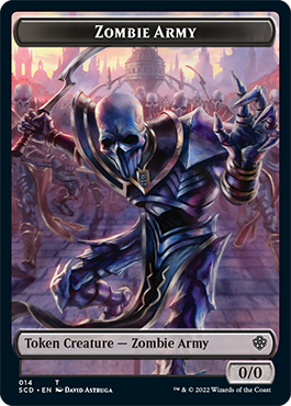 Zombie Army Double-Sided Token [Starter Commander Decks] | Mindsight Gaming