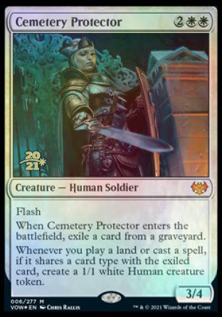 Cemetery Protector [Innistrad: Crimson Vow Prerelease Promos] | Mindsight Gaming