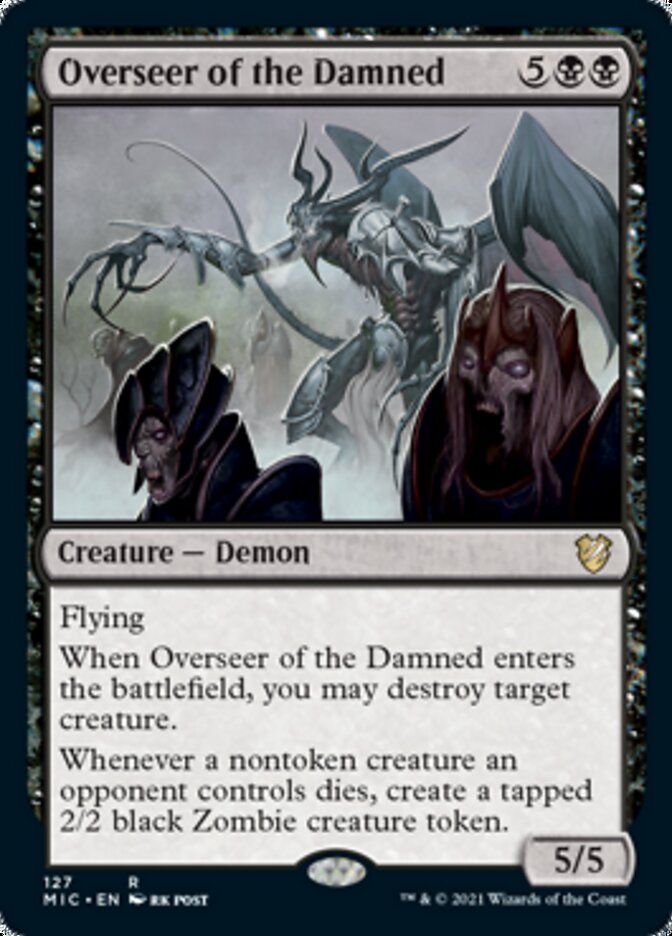 Overseer of the Damned [Innistrad: Midnight Hunt Commander] | Mindsight Gaming