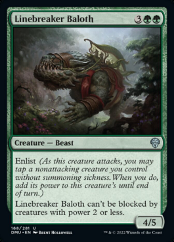 Linebreaker Baloth [Dominaria United] | Mindsight Gaming