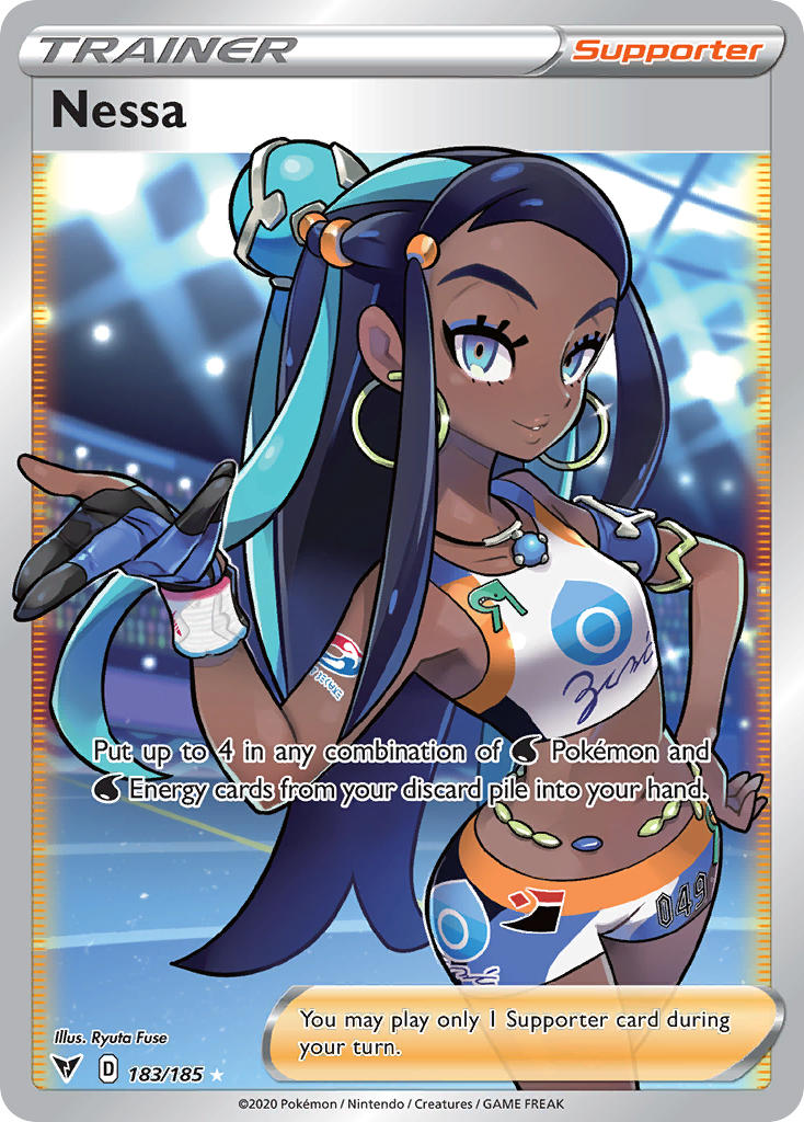 Nessa (183/185) [Sword & Shield: Vivid Voltage] | Mindsight Gaming