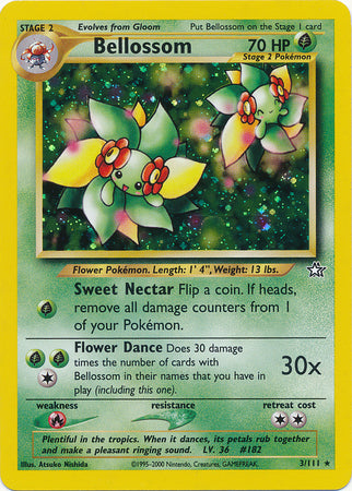 Bellossom (3/111) [Neo Genesis Unlimited] | Mindsight Gaming