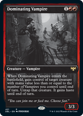 Dominating Vampire [Innistrad: Double Feature] | Mindsight Gaming