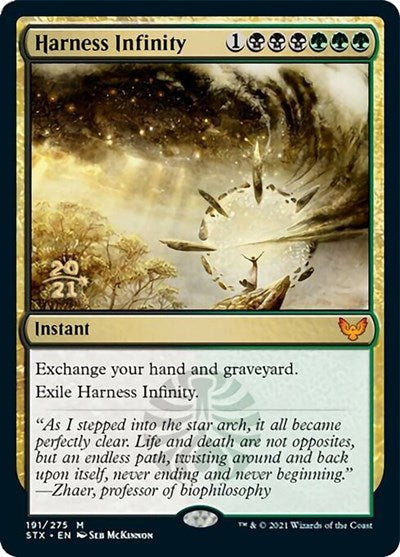 Harness Infinity [Strixhaven: School of Mages Prerelease Promos] | Mindsight Gaming