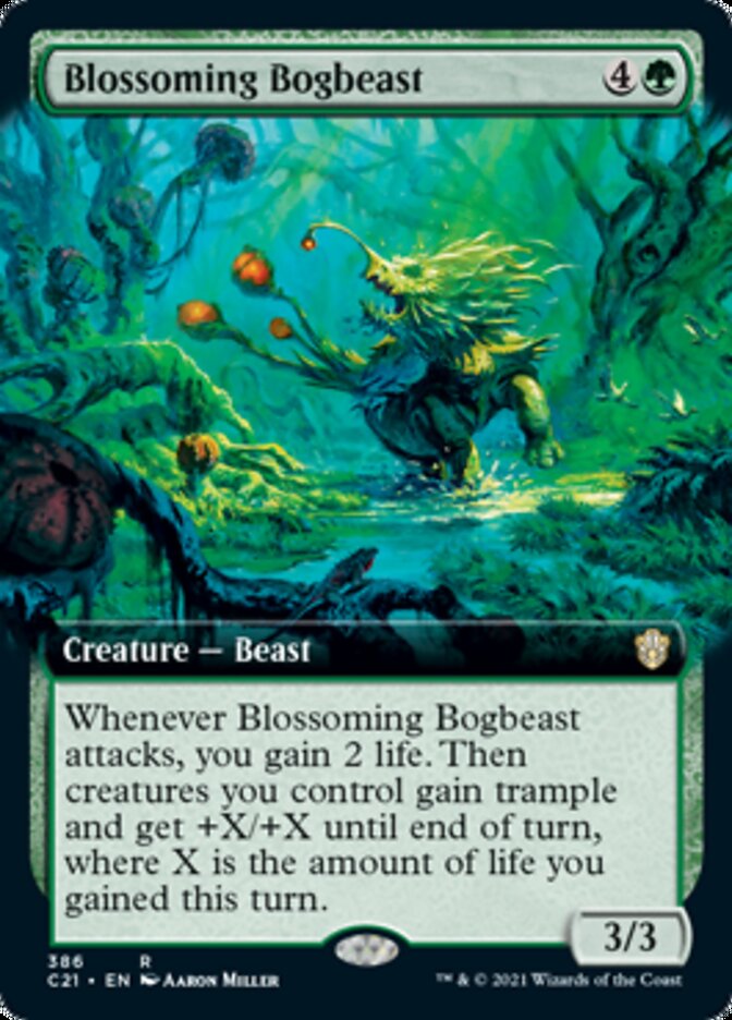 Blossoming Bogbeast (Extended) [Commander 2021] | Mindsight Gaming