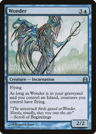 Wonder [Commander 2011] | Mindsight Gaming