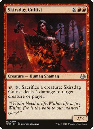 Skirsdag Cultist [Modern Masters 2017] | Mindsight Gaming