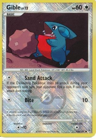 Gible (106/147) (Championship Promo) [Platinum: Supreme Victors] | Mindsight Gaming