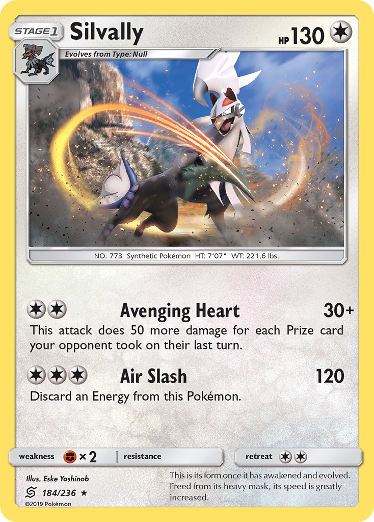 Silvally (184/236) [Sun & Moon: Unified Minds] | Mindsight Gaming