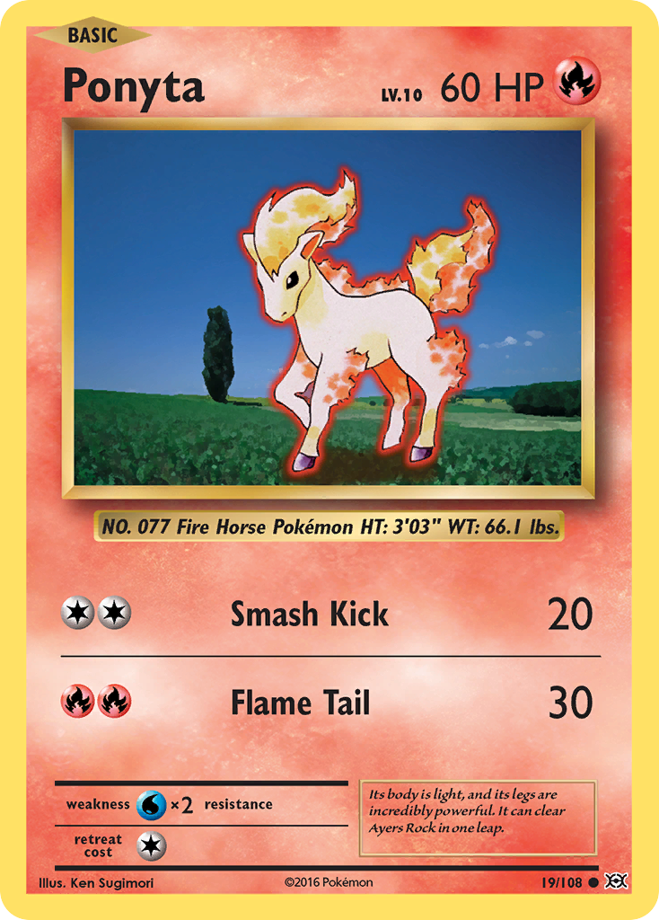 Ponyta (19/108) [XY: Evolutions] | Mindsight Gaming