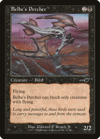 Belbe's Percher [Nemesis] | Mindsight Gaming