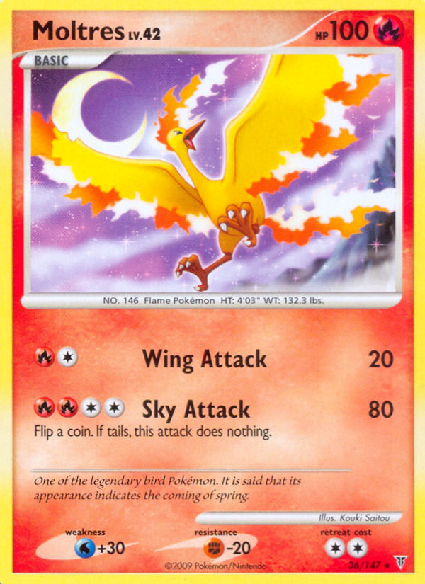 Moltres (36/147) [Platinum: Supreme Victors] | Mindsight Gaming