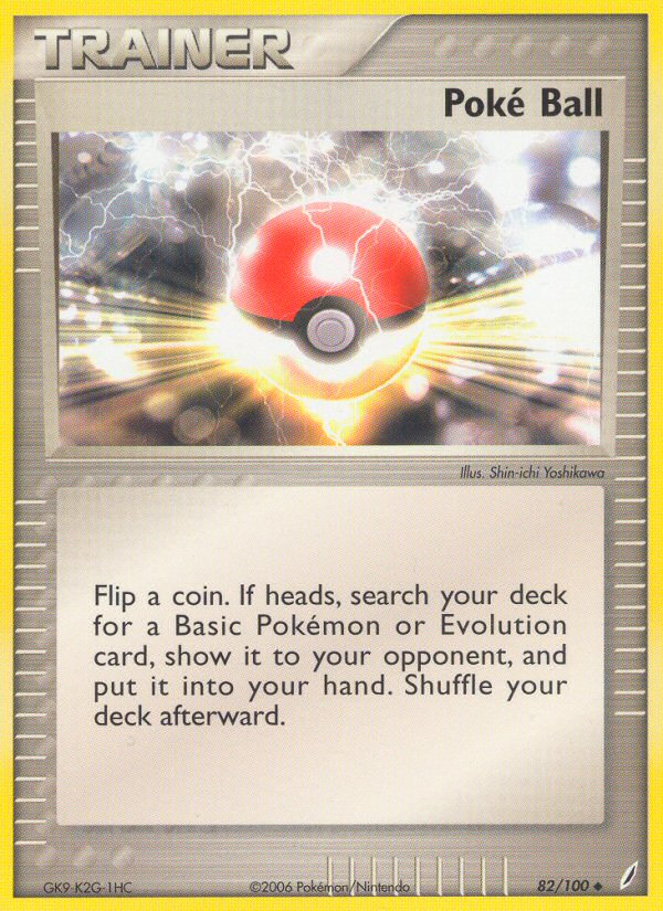 Poke Ball (82/100) [EX: Crystal Guardians] | Mindsight Gaming