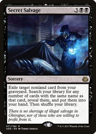 Secret Salvage [Aether Revolt] | Mindsight Gaming