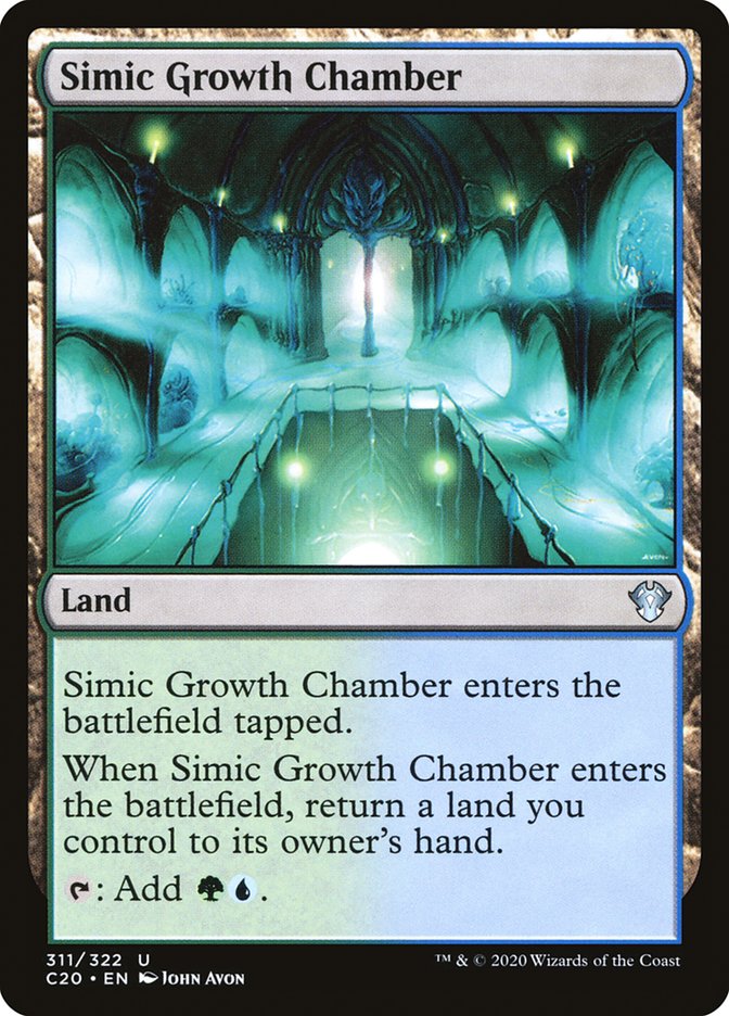 Simic Growth Chamber [Commander 2020] | Mindsight Gaming