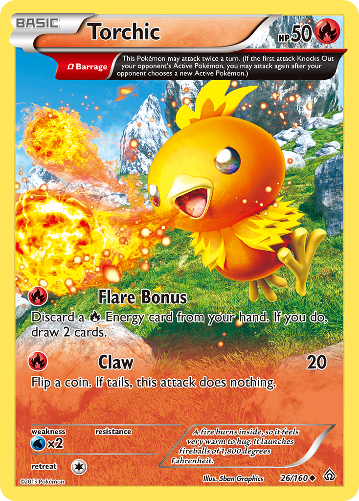 Torchic (26/160) [XY: Primal Clash] | Mindsight Gaming