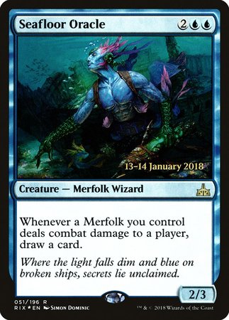 Seafloor Oracle [Rivals of Ixalan Promos] | Mindsight Gaming