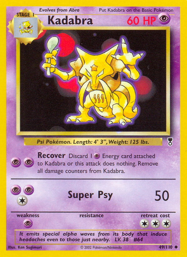 Kadabra (49/110) [Legendary Collection] | Mindsight Gaming